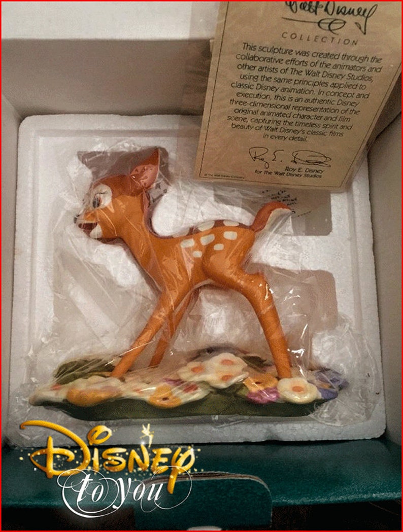 walt disney bambi figurine
