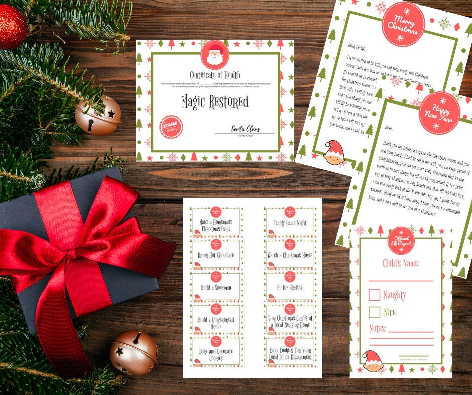 Editable Elf Welcome Letter Goodbye Letter Recovery - Etsy Canada