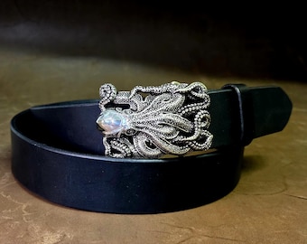 Octopus Trophy Belt- Pirate Viking Medieval Renaissance Costume