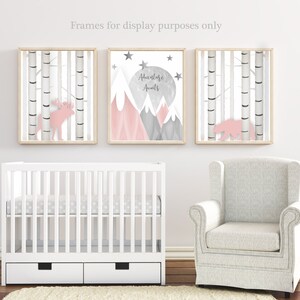 nursery mountain decor