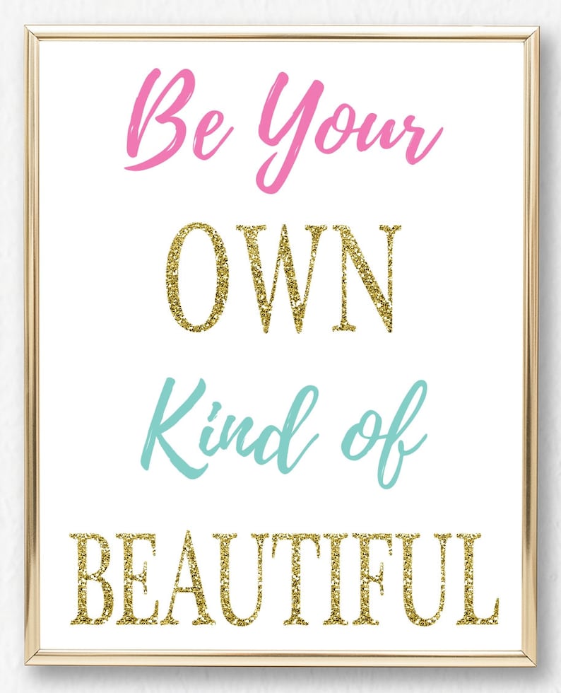 Girls Bedroom Poster Set 3 Piece Wall Art. Room Decor for Teen Etsy