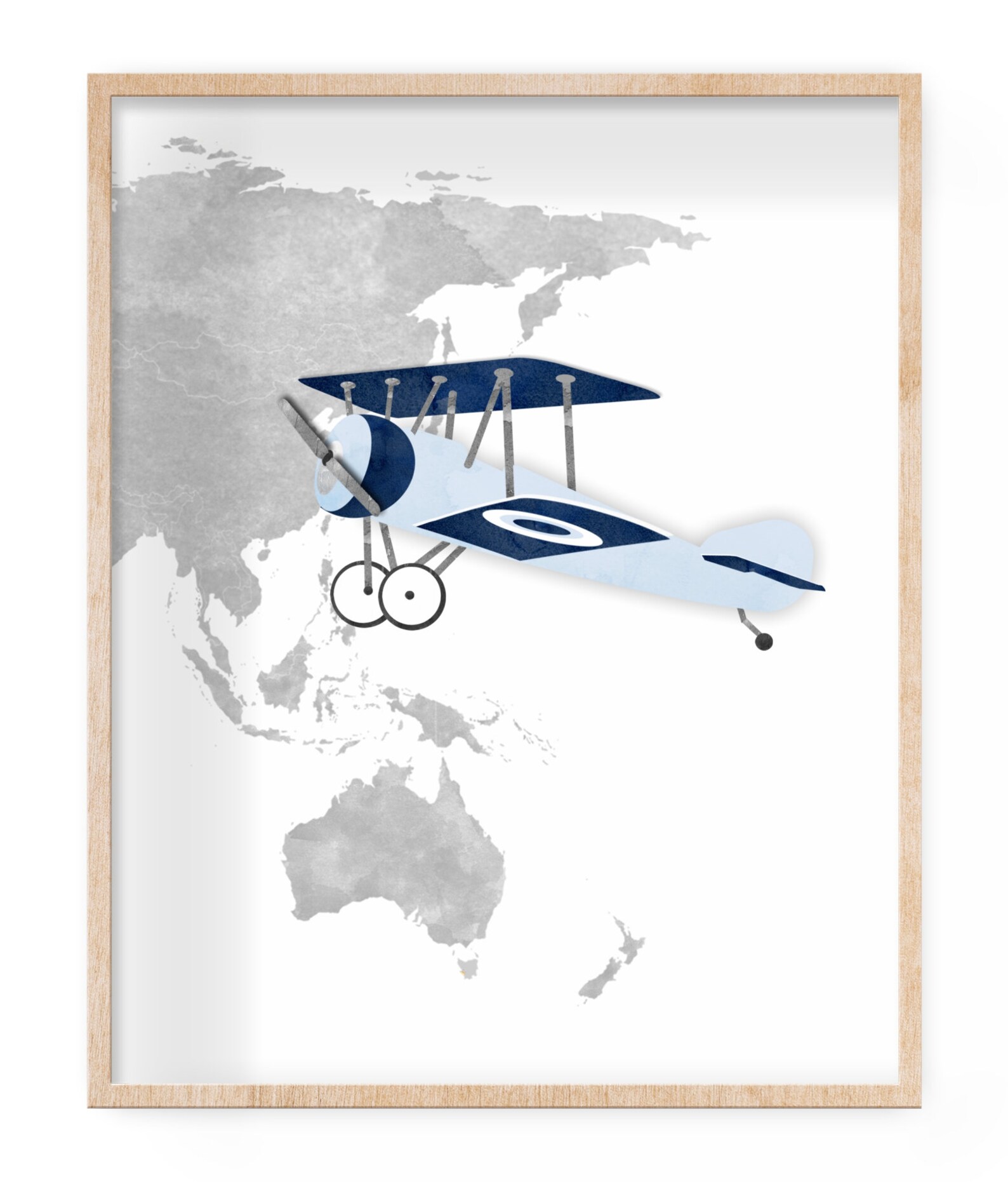 Airplane Nursery Wall Art Airplane Room Decor Airplane Etsy