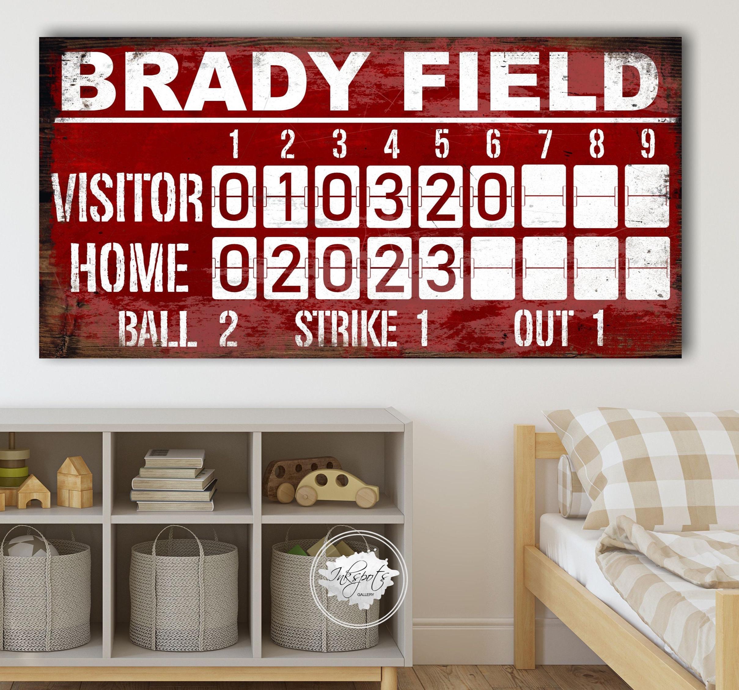 Large Vintage Scoreboard - Etsy