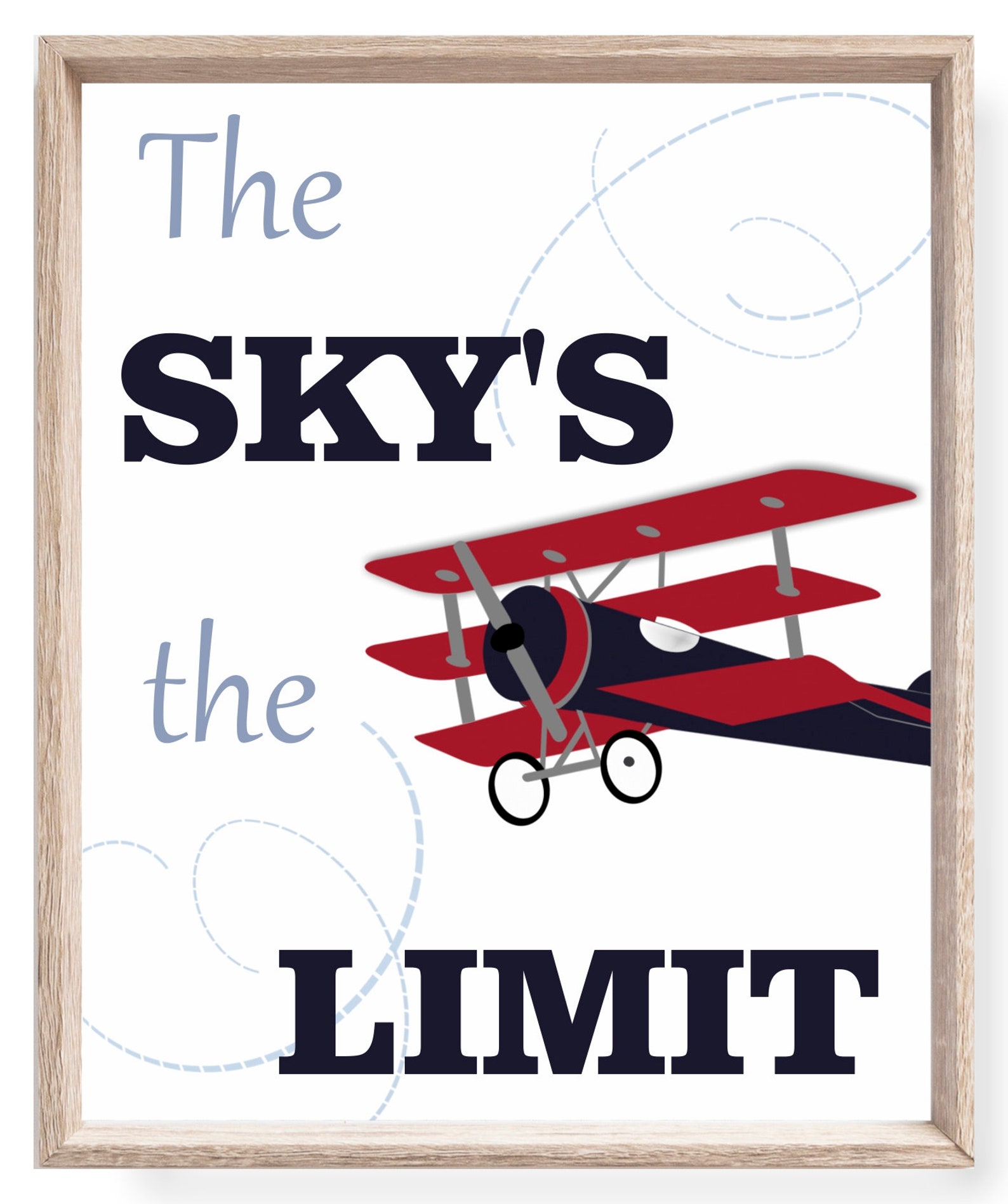 Printable AIRPLANE NURSERY Wall Art Airplane Room Decor for - Etsy