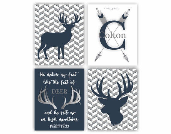 baby deer nursery decor