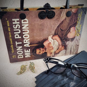 Maddie Powers Hard Cover Book Handbag