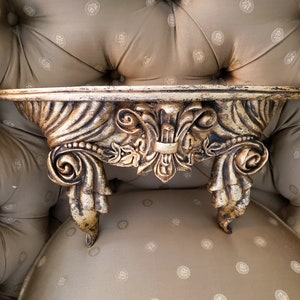 Gold Leaf Shelf