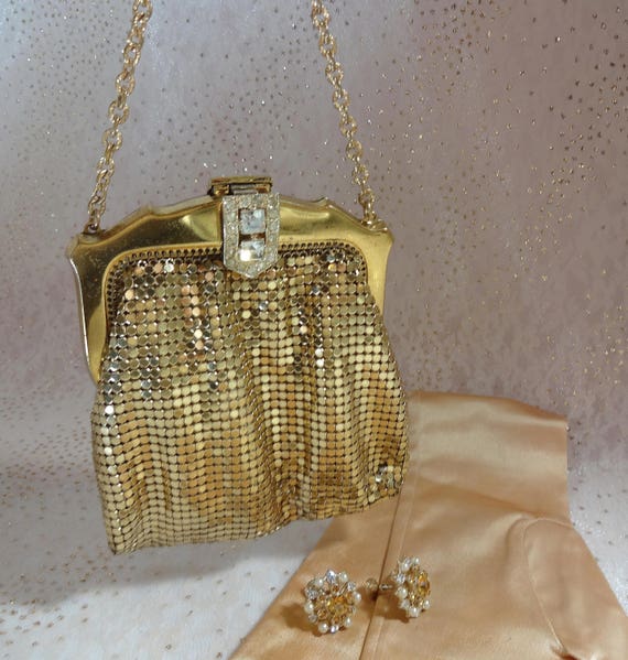 Vintage Evening Bag Whiting and Davis - image 3