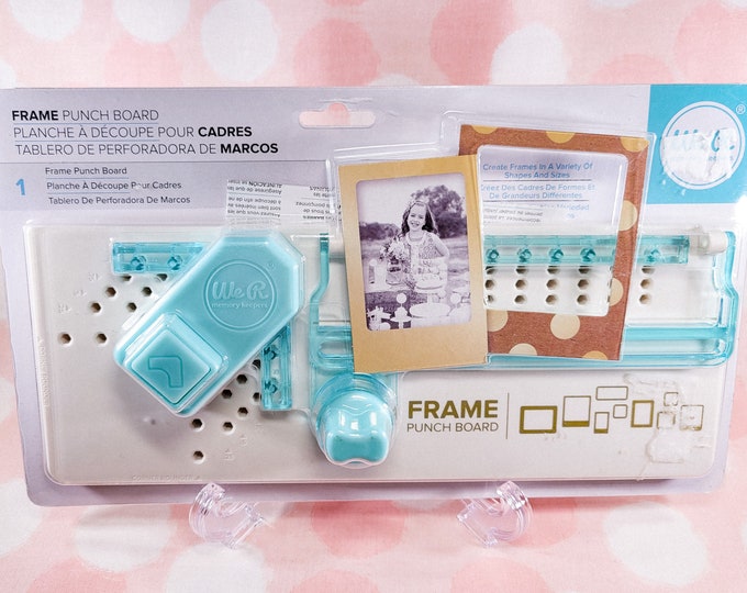 We R Memory Keepers Frame Punch Board Etsy