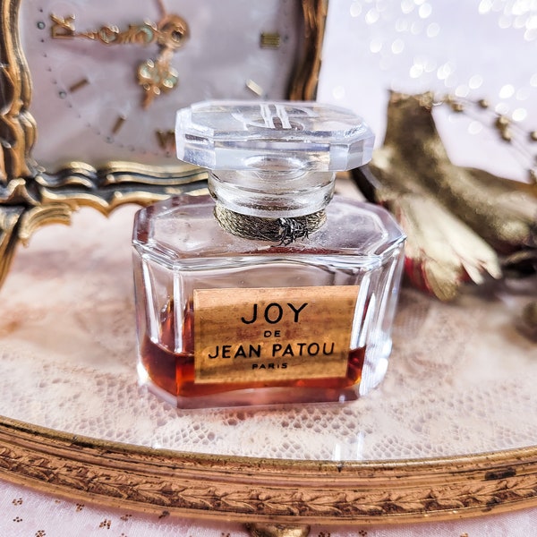 Joy DE Jean Patou Baccarat Crystal Vintage Perfume Bottle