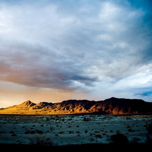 18x12&quot; Print: Mojave Desert Colorscape