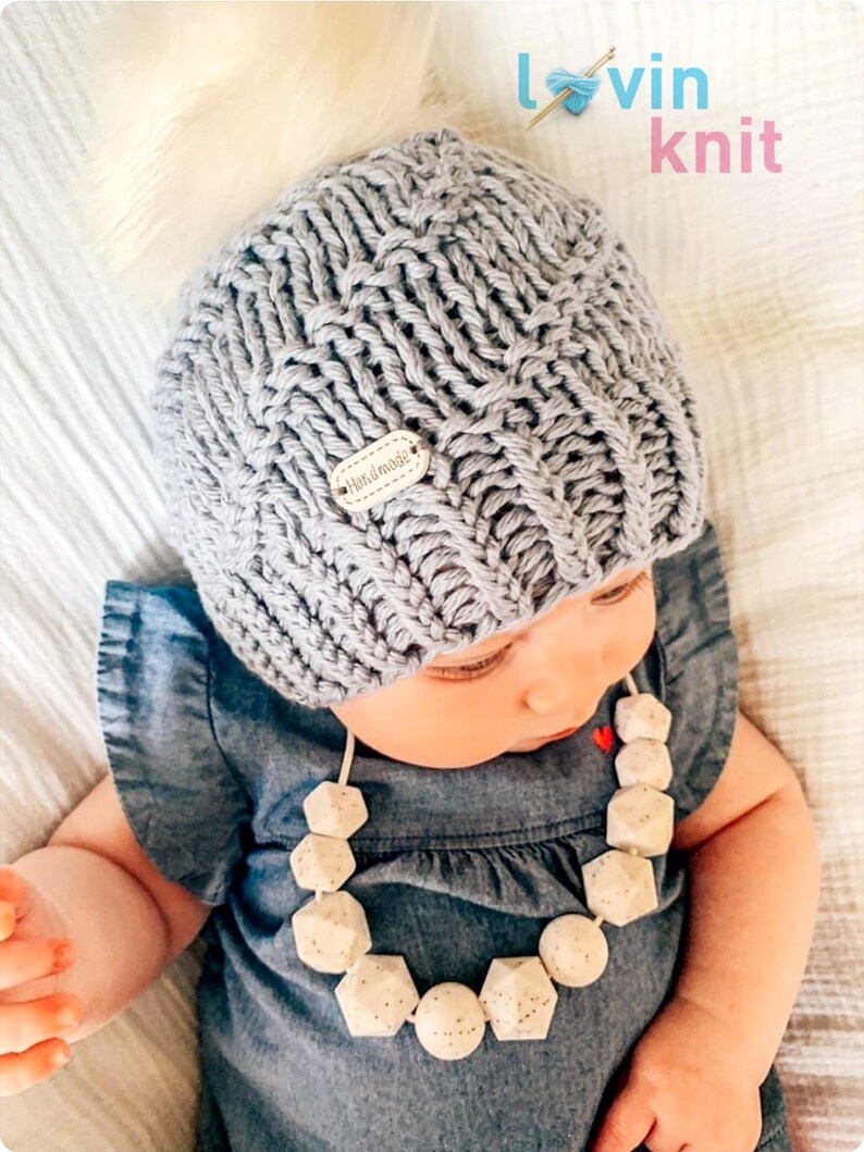 Hat DIY Kids Beanie Baby Hat PDF 