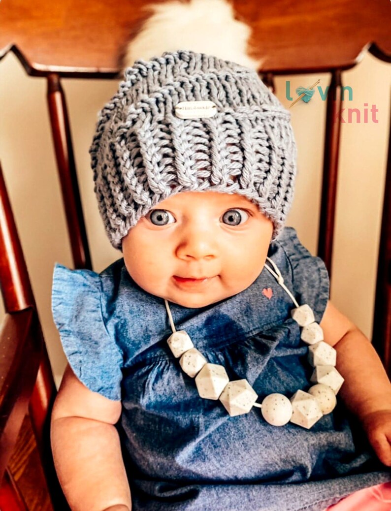 Hat DIY Kids Beanie Baby Hat PDF 