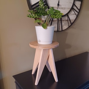 DIY moderne plantenstandaard, housewarming cadeau-idee, stap voor stap plan voor houtbewerkingsprojecten voor beginners, basisplan houtbewerking