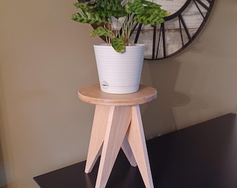DIY Modern Plant Stand Plan: Beginner Woodworking Project (PDF Download)