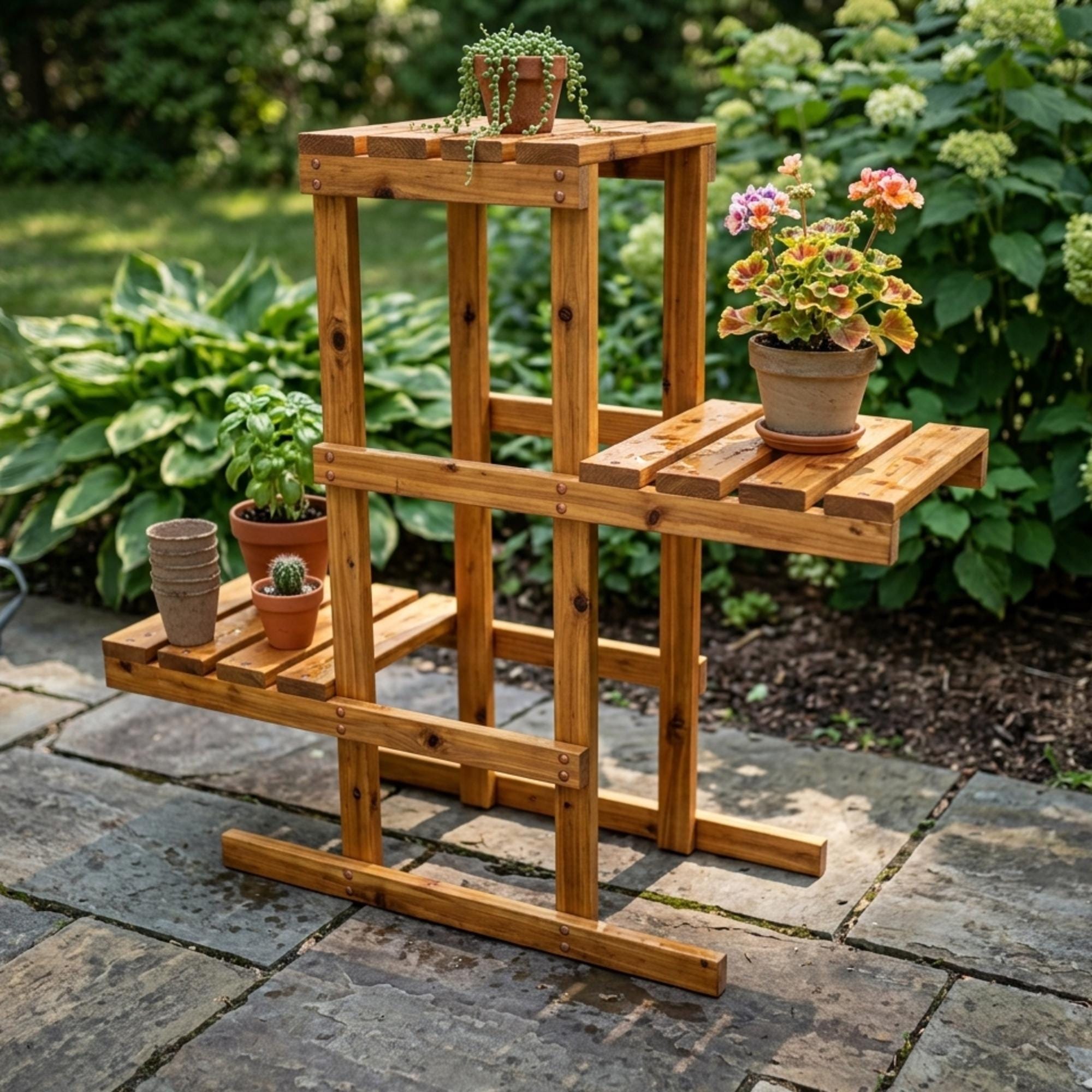 Pflanzentreppe outdoor