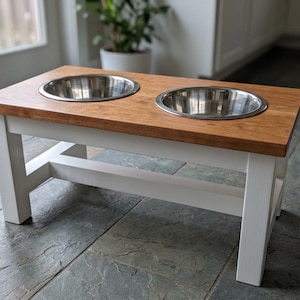 Progetto fai da te per un supporto per ciotola per cani, progetto di falegnameria per principianti passo dopo passo (download PDF)