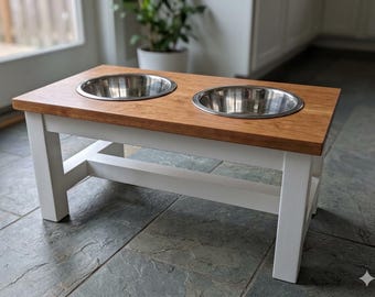 Plano sencillo para hacer un soporte para comedero de perro, proyecto de carpintería paso a paso para principiantes (descarga en PDF)