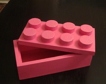 Easy DIY Building Block Keepsake Box Plans: Fun Beginner Woodworking Project (PDF Download)