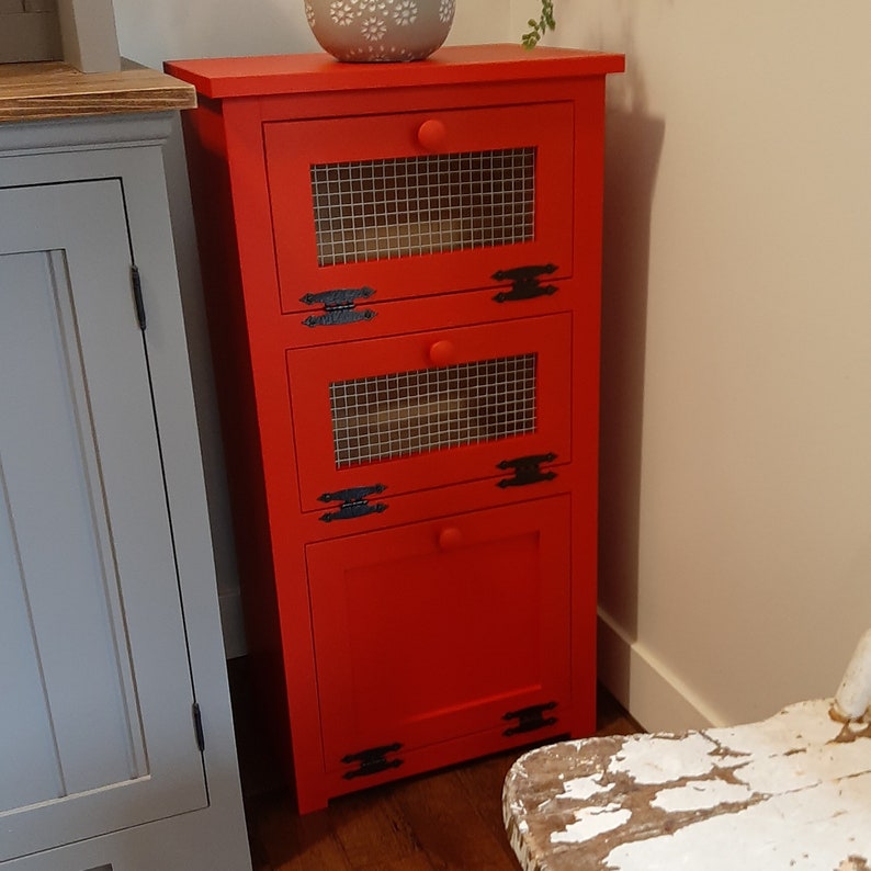 Easy DIY Potato and Onion Bin Build Plans Wood Potato and Etsy