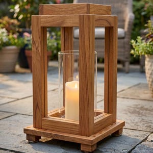 Easy DIY Patio Lantern Plan: Fun Beginner Woodworking Project (Digital Download)