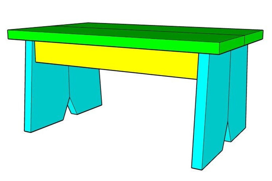 DIY Simple Step Stool Digital Plan, Fun Woodworking Project