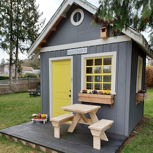 Mesa de picnic para dos: muebles de patio DIY, proyecto de carpintería para principiantes