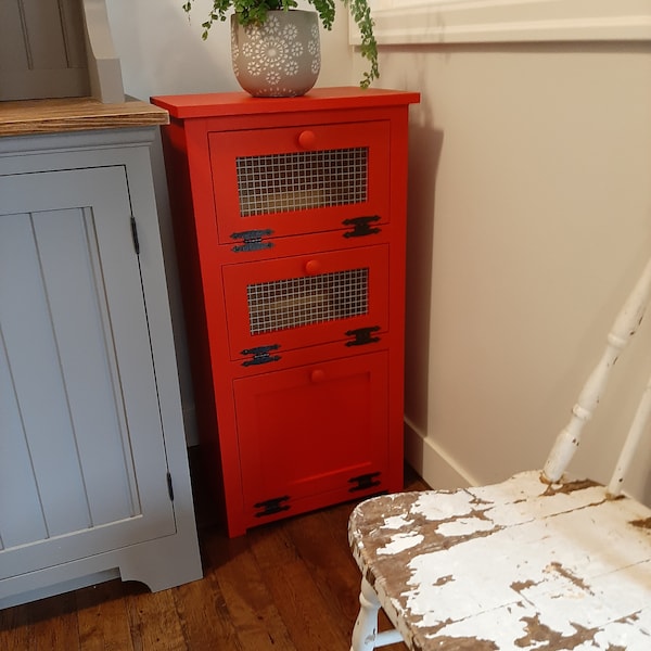 Łatwe plany budowy pojemnika na ziemniaki i cebulę: projekt dla początkujących stolarzy (do pobrania w formacie PDF)