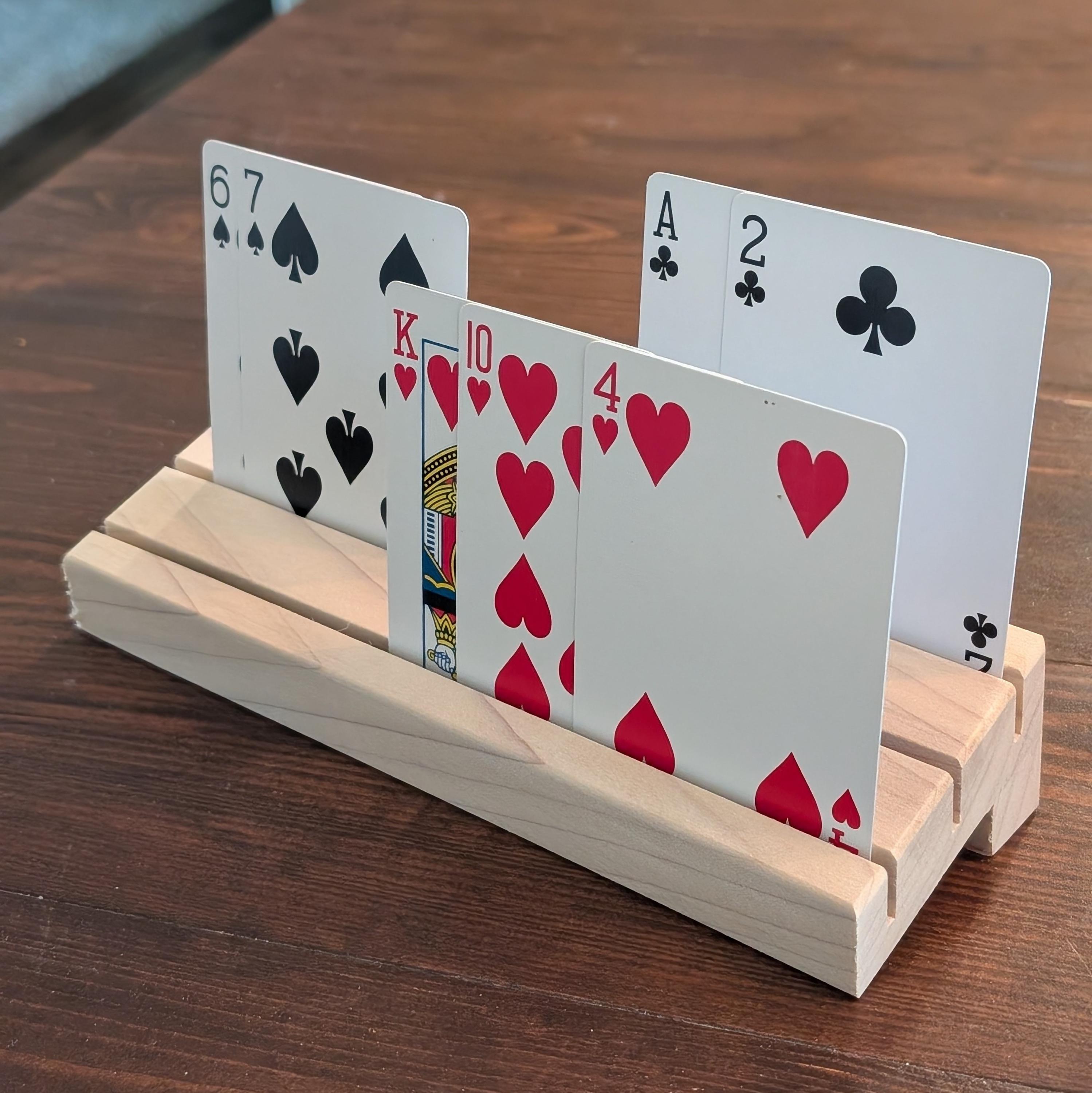 Easy DIY Playing Card Holder Block Plan: Beginner / Basic Woodworking ...