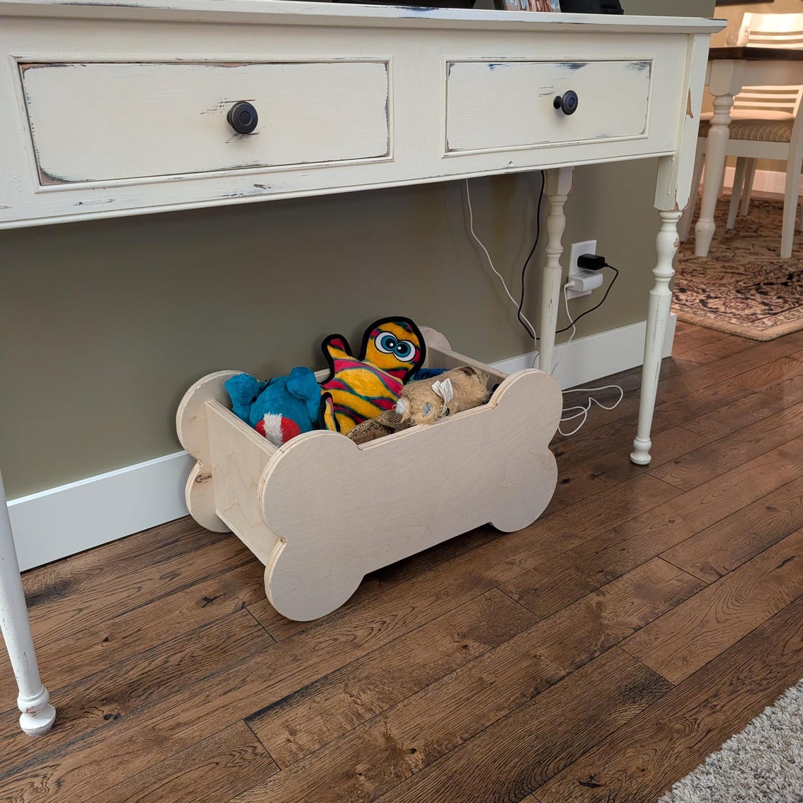 Easy DIY Dog Toy Box Plan, Fun Beginner Woodworking Project (PDF ...