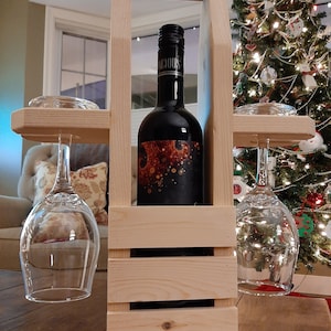 Wine Tote Woodworking Plan: Beginner DIY Project (PDF Download)