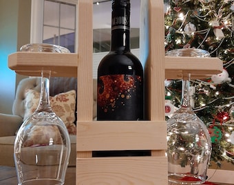 Easy DIY Wine Tote Woodworking Plan: Fun Beginner Woodworking Project (PDF Download)