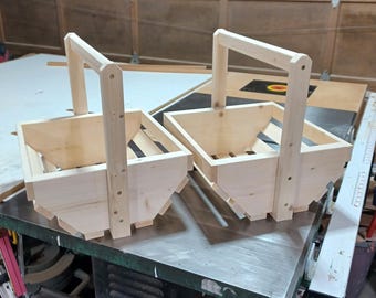 DIY Gathering Basket Plan: Beginner Woodworking Project (PDF Pattern)