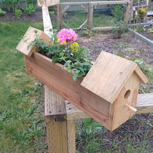 Einfacher DIY Vogelhaus-Blumenkasten Plan: Schritt-für-Schritt Holzbearbeitungs-Projekt (PDF-Download)