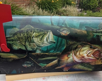 Handmade Bass Fish Mailbox: Rural Novelty Mailbox - Etsy