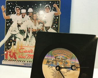 Village People - vinyl record clock