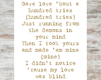 Found You Your Heart Was Broke Took It So Far I Was Etsy