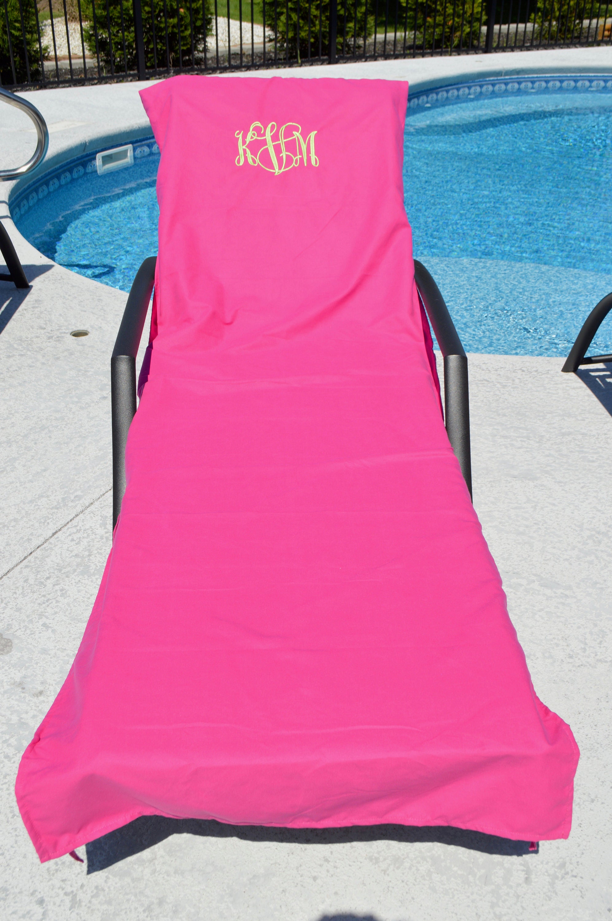 Chaise Lounge Chair Cover & Pool and Beach Towel Set