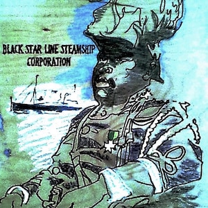 Marcus Garvey Art Print African Jamaican Activist Revolutionary Portrait Watercolor Illustration Limited Edition Print