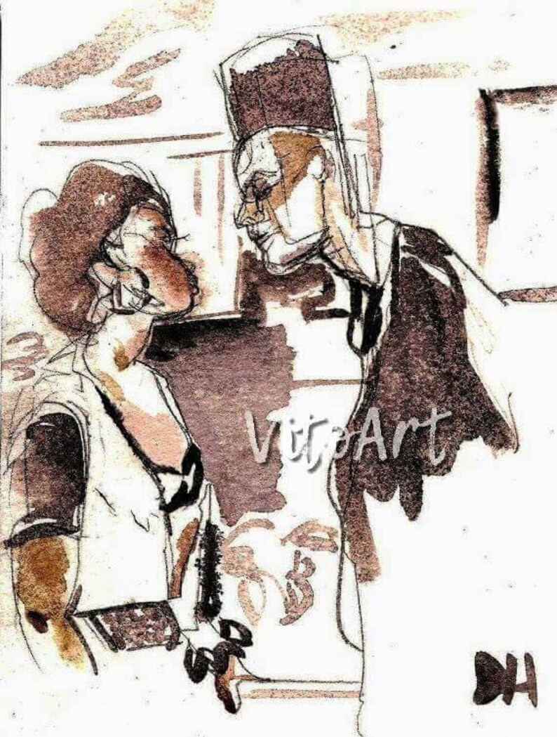 African American Hip Hop Couple Art Print Boyfriend Girlfriend Etsy