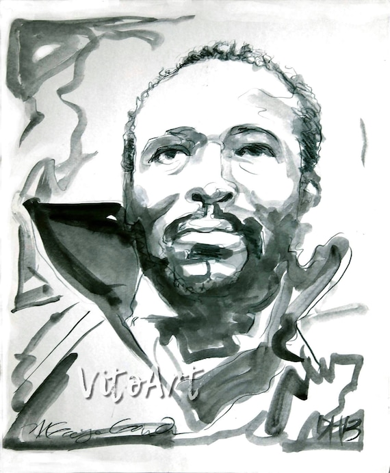 20/" Marvin Gaye poster wall art home decor photo print 16/" 24/" sizes