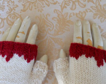 Zombie handschoenen, fingerless handschoenen voor de Zombie Apocalypse, Photo Prop Handschoenen, Zombie Kostuum Handschoenen, Halloween Kostuum, Fingerless Wantens