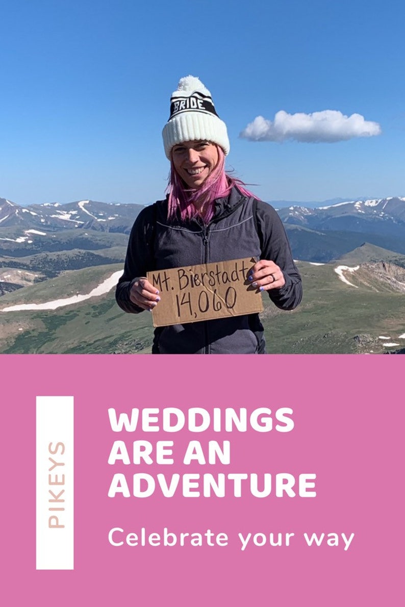 Bride Pom Pom Beanie, Retro Ski Hat for Photo Props, Snowboard Beanie for Winter Wedding, Bachelorette Parties, Ski Weekends image 5