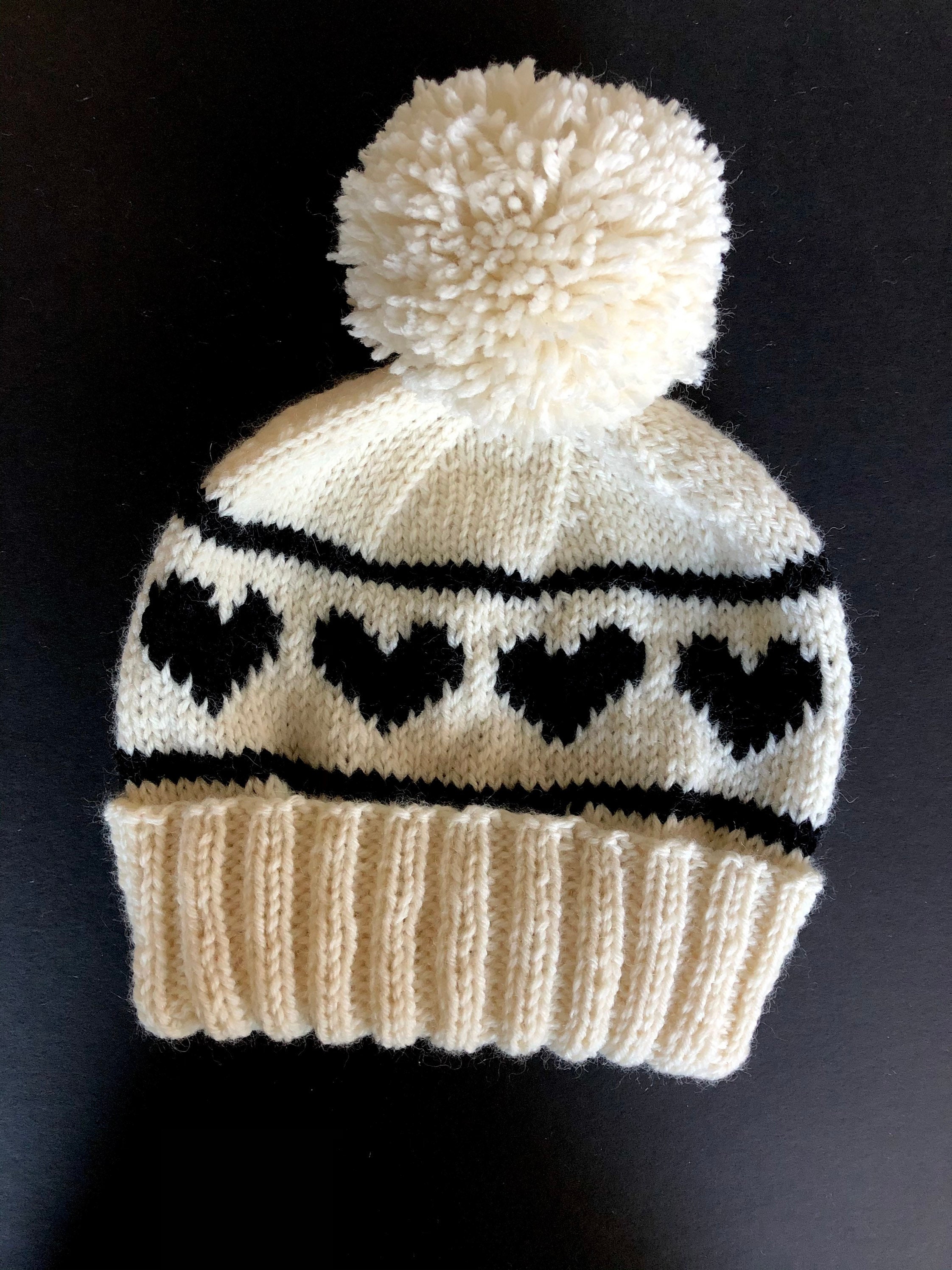 Bride and Friends Beanie Set, Hand Knit Hats for  display picture 2