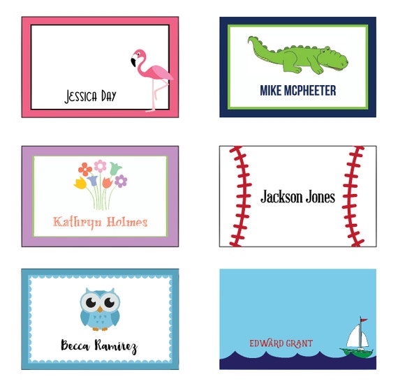 Personalized Gift Enclosure Cards Digital File Etsy