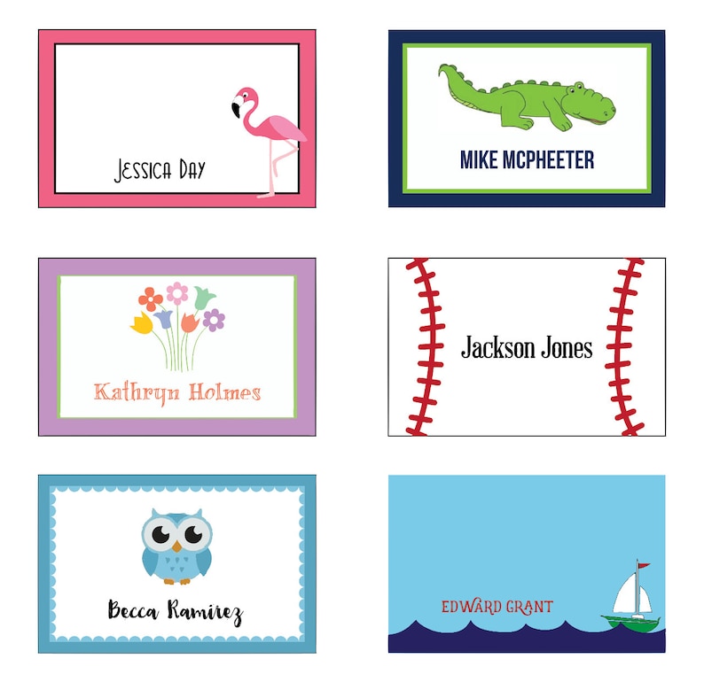 Personalized Gift Enclosure Cards Digital File Etsy