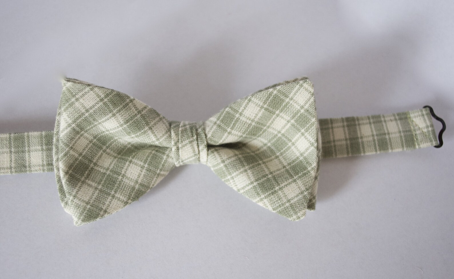 Sage Green Plaid Bow Tie/sage Green/sage Green Tie for Men Etsy