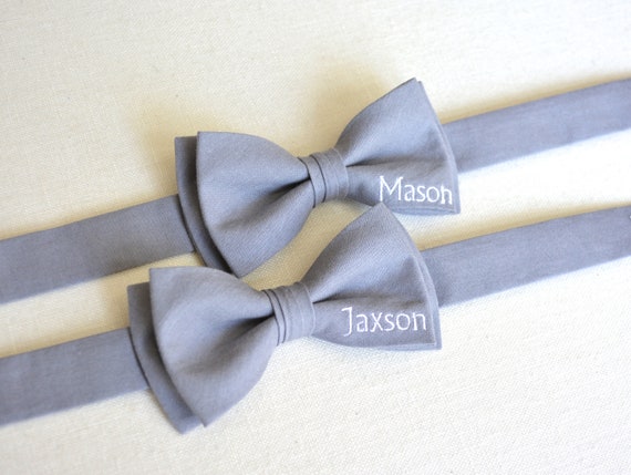 Toddler Boy 4T 5T Gingerbread Man Cotton Clip On Bow Tie