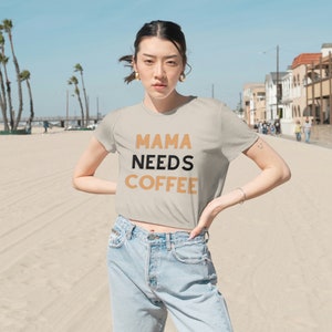 Women&#39;s Flowy Cropped Tee