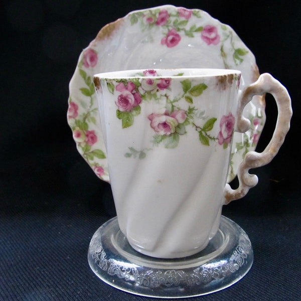 Limoges Chocolate Cup and Saucer